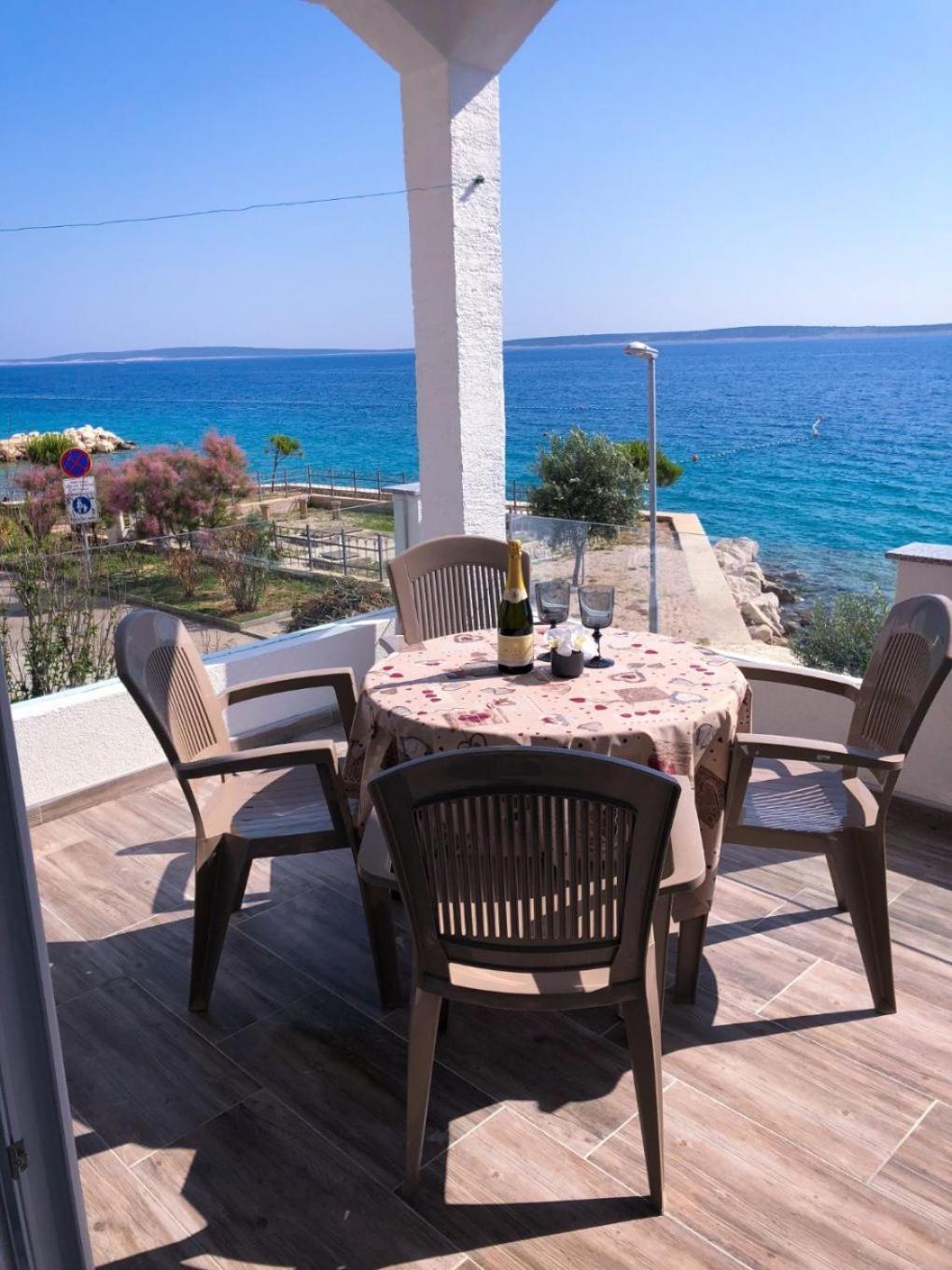 Apartments Milja - 10 M From Sea Mandre Kültér fotó