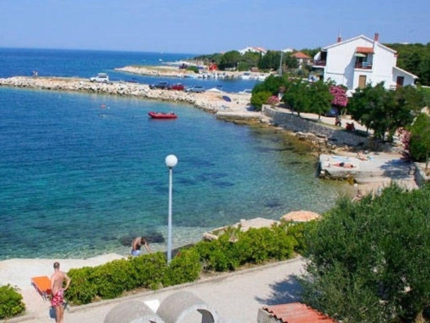 Apartments Milja - 10 M From Sea Mandre Kültér fotó